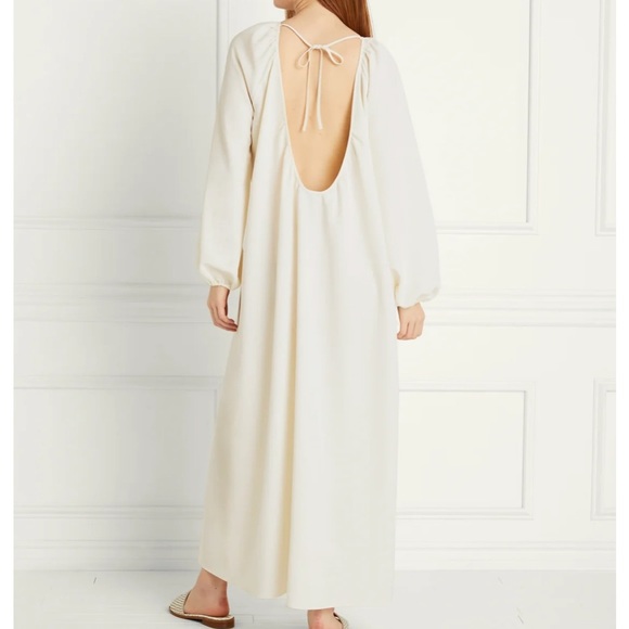 Hill House The Simone Dress in coconut milk - Picture 4 of 13